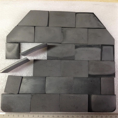 Bộ giáp SIC Silicon Carbide Armour Gốm / Silicon carbide ceramic tấm cho chống đạn