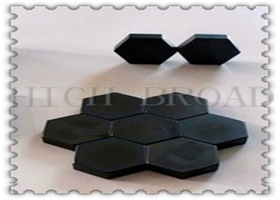 SIC tấm chống đạn gốm Armor Gạch / OEM Silicon Carbide Armor Gốm sứ