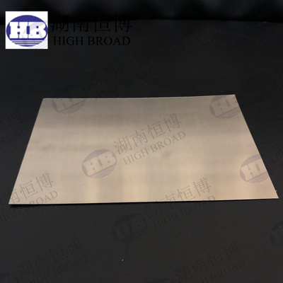 Độ dày lá magiê ISO / Rohs 0,25 Mm Kích thước 100 × 100 Mm Độ tinh khiết 99,9%