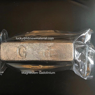 Hợp kim magiê Gadolinium MgGd25 MgGd30 để cải thiện các tính chất vật lý của sản phẩm magiê