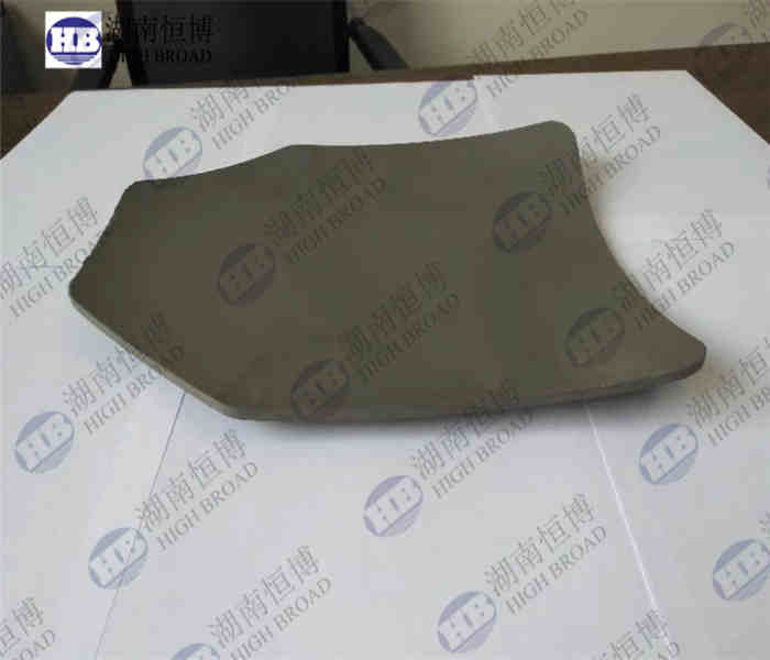 B4C Bê tông Carbide Ceramic Bulletproof Plates, Tấm Bêtông Tầng 4