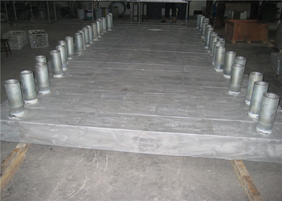 Anode nhôm cho bến cảng / Anode hy sinh bằng nhôm được sử dụng trong hệ thống bảo vệ chống ăn mòn để ngăn chặn sự ăn mòn của các cấu trúc kim loại ngập trong nước hoặc chôn trong đất