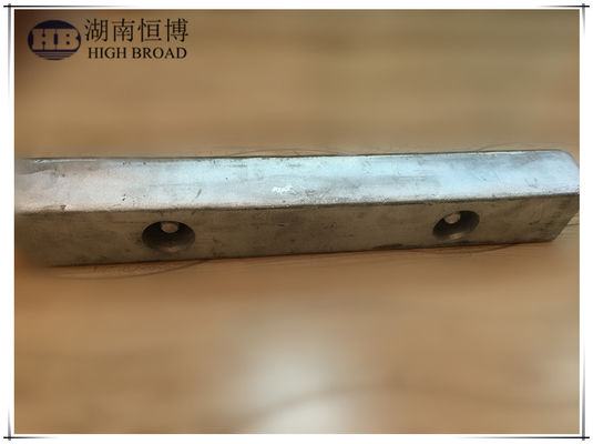 Thanh Anode Hy sinh Bằng Nhôm Cho Bình Nước Ngọt Đầu Lục Giác Ren 1 NPT Dài 600mm Nặng 1.8kg Hợp kim Al-Zn-Mg Loại Dùng Cho Nước Uống