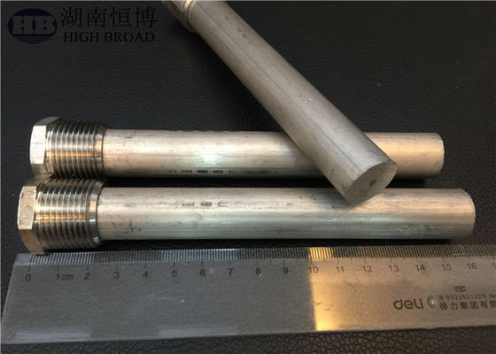 22mm Sữa kẽm Combo Anode Rod 3/4 NPT 750mm Dielectric Nipple Control mùi cho máy nước nóng dân cư