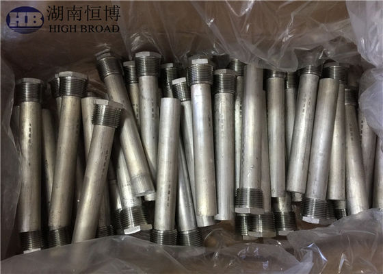 22mm Sữa kẽm Combo Anode Rod 3/4 NPT 750mm Dielectric Nipple Control mùi cho máy nước nóng dân cư