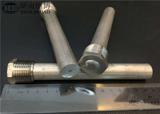 22mm Sữa kẽm Combo Anode Rod 3/4 NPT 750mm Dielectric Nipple Control mùi cho máy nước nóng dân cư