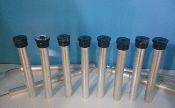 Thanh anode magie AZ31B đùn/đúc RoHS với phích cắm thép cho hệ thống ống nước, sưởi ấm, làm mát và thoát nước