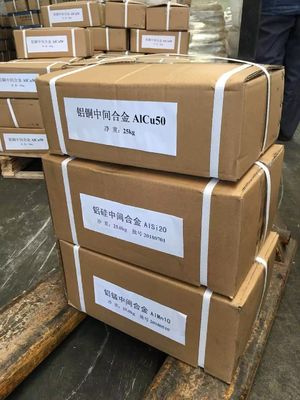 AlCu50% hợp kim đồng kim nhôm có khả năng chống ăn mòn cao cho các ứng dụng hợp kim chính đúc