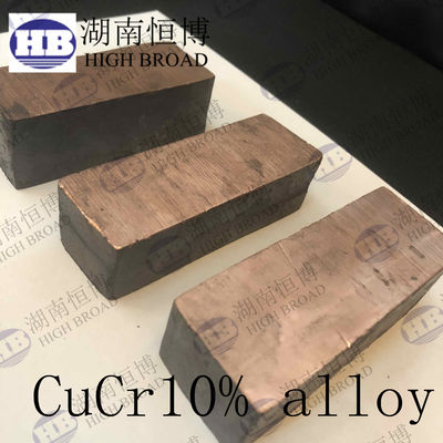 Hợp kim chính CuCrZr cho hợp kim đồng cỡ C15000 với bổ sung nguyên tố kép và hiệu suất nhiệt độ cao