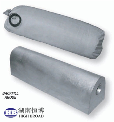 Ballast Tank, Harbor Dock Anode nhôm / Tank dầu Anode hy sinh bảo vệ cathodic