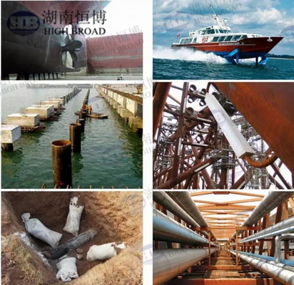 Ballast Tank, Harbor Dock Anode nhôm / Tank dầu Anode hy sinh bảo vệ cathodic