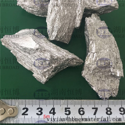 Silver Gray Solid Magnesium Master Alloy 5-30% Đối với chất phụ gia trong đúc