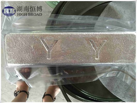 MgY30 High Purity Rare Earth Magnesium Yttrium Alloy Ingot với 30% Yttrium Content and 99.5% Minimum Purity for Aerospace Grade Applications