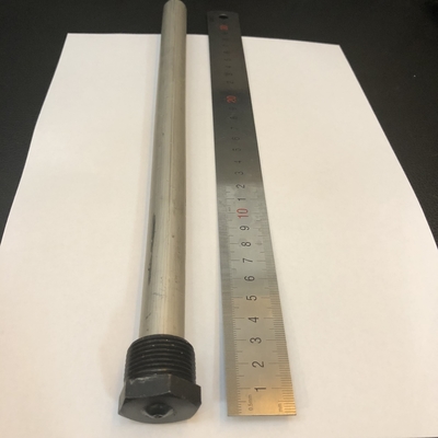 Nước ngọt Môi trường Máy sưởi nước thanh anode với lõi sắt loại vít NPT