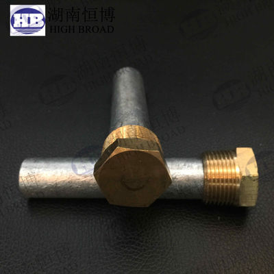 16mm Magnesium AZ31 Mini Anode Rod M8 Thread 250mm Bảo vệ nhỏ gọn cho nồi hơi nhỏ