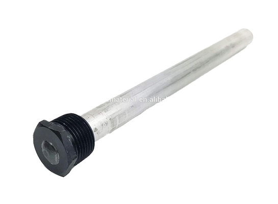 Máy sưởi nước mặt trời thương mại Magnesium Anode Rods Kháng ăn mòn NPT Loại vít