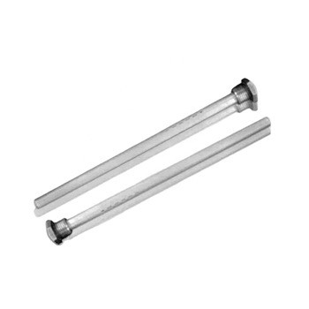 AZ31 AZ63 Máy sưởi nước hợp kim magiê thanh thanh anode cho nắp thép kẽm NPT BSPT 3/4 &quot;