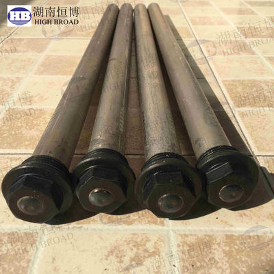 25mm Zinc hợp kim 3-Segment Anode Rod 1 NPT 1000mm Bảo vệ bể lưu trữ cho bể lưu trữ nước nóng