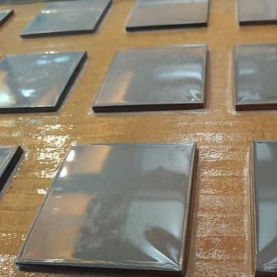Silicon Carbide Plate Boron Carbie Tiles Ballistic Square Tiles Đen chống cháy chống nước