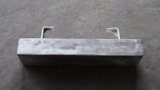 MIL-A-24779 Anode bảo vệ cathodic hợp kim nhôm cho tường biển / đệm cho ngoài khơi