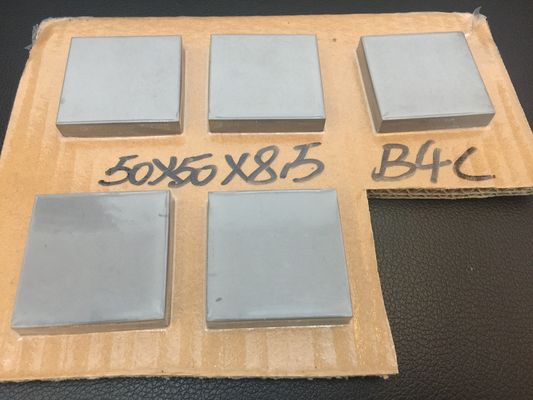 Không áp suất Boron Carbide R400 gạch đạn đạo 50x50x9mm NIJ cấp độ IV tự động áo giáp nhựa