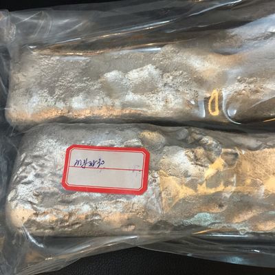 MgZr25 Magnesium Zirconium Master Alloy với 25% hàm lượng Zirconium để tinh chế hạt trong 5kg Waffle Ingot