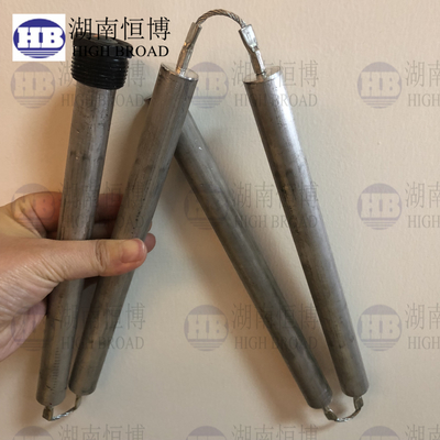 Chiều dài 44 Anode nhôm FLEX 44 Với NPT 3/4 Hex Steel Caps