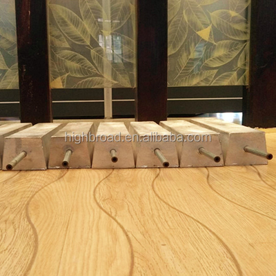 Bảo vệ ăn mòn AZ / HP hợp kim bơm nhiệt bể nước sưởi động MMO Titanium Anode với Mg Rod