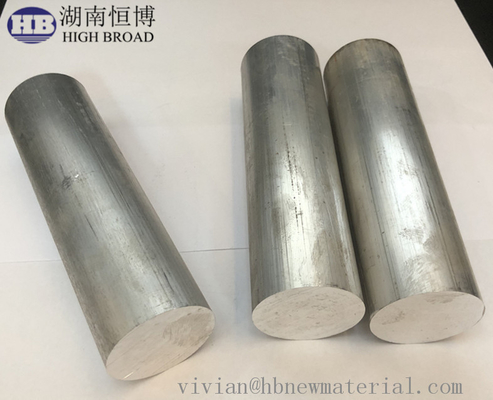 Các thanh Magnesium Anode tùy chỉnh có khả năng hình thành tốt và bề mặt mịn cho chiều dài 100/200/500 mm