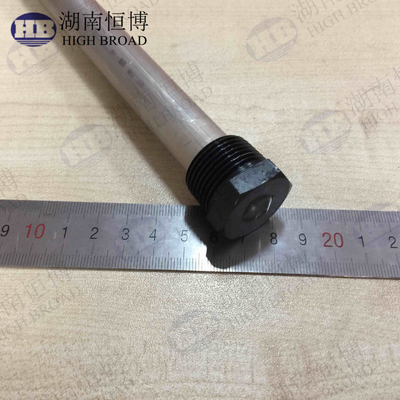 16mm đường kính máy sưởi nước mặt trời thanh anode cho thép bể sức kéo cao