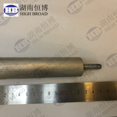 16mm đường kính máy sưởi nước mặt trời thanh anode cho thép bể sức kéo cao