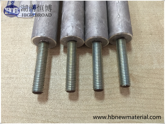 16mm đường kính máy sưởi nước mặt trời thanh anode cho thép bể sức kéo cao