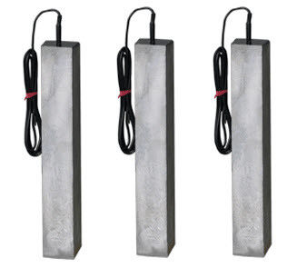 Anode hy sinh bằng nhôm cho tháp giải nhiệt, loại hình trụ, kích thước 350x80mm, gắn bích, nặng 7.5kg, hợp kim Al-Zn-In, bảo vệ nước công nghiệp
