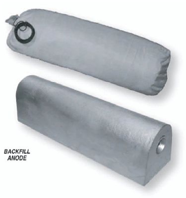 ISO9001 được chứng nhận M1C 17 lbs 32 lbs 60 lbs anode lấp đầy với bề mặt mịn để bảo vệ ống dẫn cathodic