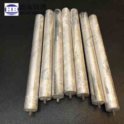 Thanh Anode Hợp Kim Kẽm 19mm Khớp Nối Linh Hoạt Ren 3/4 NPT Dài 900mm Chống Mùi Cho Hệ Thống Tụ Điện