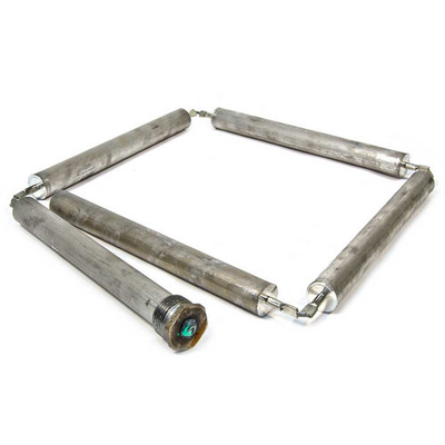 Phong cách liên kết Magnesium Anode Chuỗi linh hoạt Anode hy sinh cho máy sưởi nước 4 phần