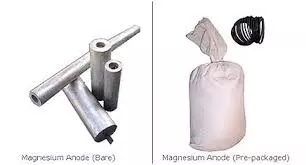 Anode hy sinh đúc 9D3 17D3 32D5 Anode Magie cho M1C 17 Lbs 32 Lbs 60 Lbs Anode lấp đầy