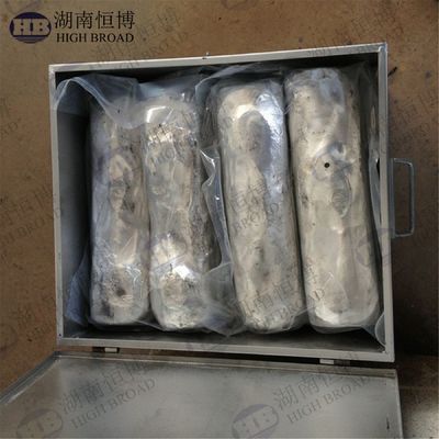 ISO9001:2008 được chứng nhận MgZr30% Master Alloy để tinh chế ngũ cốc với tùy chọn trọng lượng 4kg/7.5kg