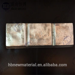 ISO9001:2008 được chứng nhận MgZr30% Master Alloy để tinh chế ngũ cốc với tùy chọn trọng lượng 4kg/7.5kg