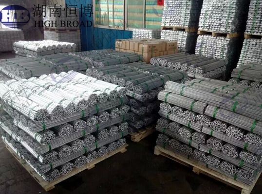 Hợp kim Antimon Nhôm AlSb 10% và 20% dạng thỏi, trọng lượng 4-8kg, dùng cho các ứng dụng hiệu suất cao