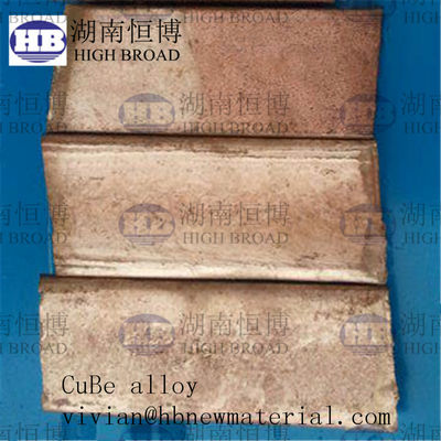 Hợp kim gốc Đồng Berylli có hàm lượng Beryllium 3% 4% 5% để Cải thiện Tính chất Cơ học