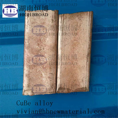 Hợp kim gốc Đồng Berylli có hàm lượng Beryllium 3% 4% 5% để Cải thiện Tính chất Cơ học