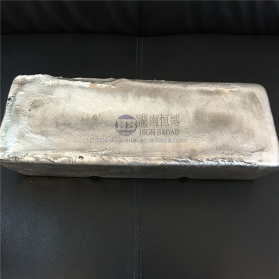 Thỏi hợp kim gốc AlZn20% bán buôn, trọng lượng 6-8kg dùng để tinh chỉnh hạt trong hợp kim nhôm