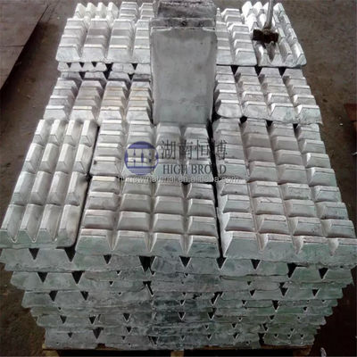 Thỏi hợp kim gốc AlZn20% bán buôn, trọng lượng 6-8kg dùng để tinh chỉnh hạt trong hợp kim nhôm