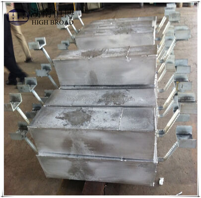Gói vật liệu phụ trợ cho Anode hy sinh nhôm cho đường ống ngầm 1200mm 25kg hợp kim Al-Zn-In bảo vệ catốt chôn