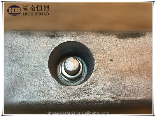 bán chạy nhất Magnesium nhôm kẽm hợp kim đúc Anode hy sinh cho bảo vệ cathodic trong thiết bị tàu