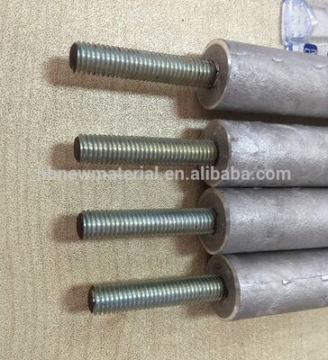 Bộ ba thanh cực dương magiê 45 inch 3/4 NPT Bộ bảo trì máy nước nóng có cờ lê Bộ lắp đặt băng Teflon
