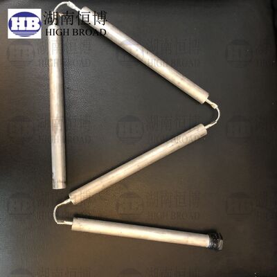 Thanh cực dương magiê tương thích bơm nhiệt 39 inch 5/8 NPT cho hệ thống máy nước nóng bơm nhiệt lai điện