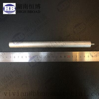 Kháng ăn mòn tiềm năng cao 99,95% Độ tinh khiết Magnesium Anode Rod để bảo vệ máy sưởi nước