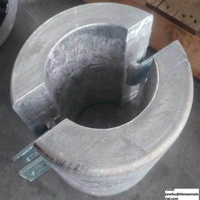 Vùng bùn Phòng chống thấp Anode hy sinh nhôm 1000x200x150mm 81kg Al-Zn-In-Sn hợp kim để bảo vệ đường ống đáy biển